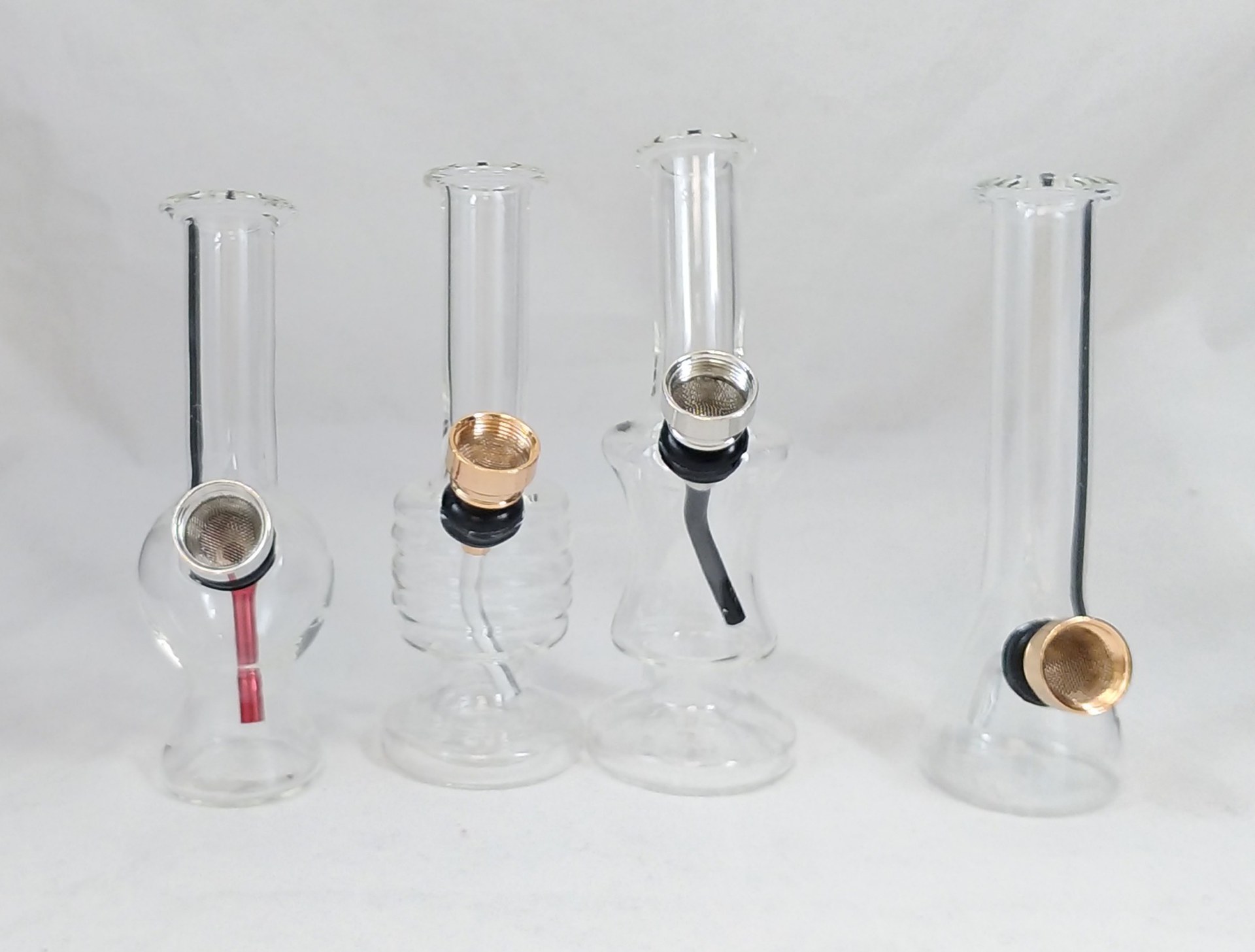 Glass Bong 5 Inch Clear Chelax Canadian Hookahs and Shisha