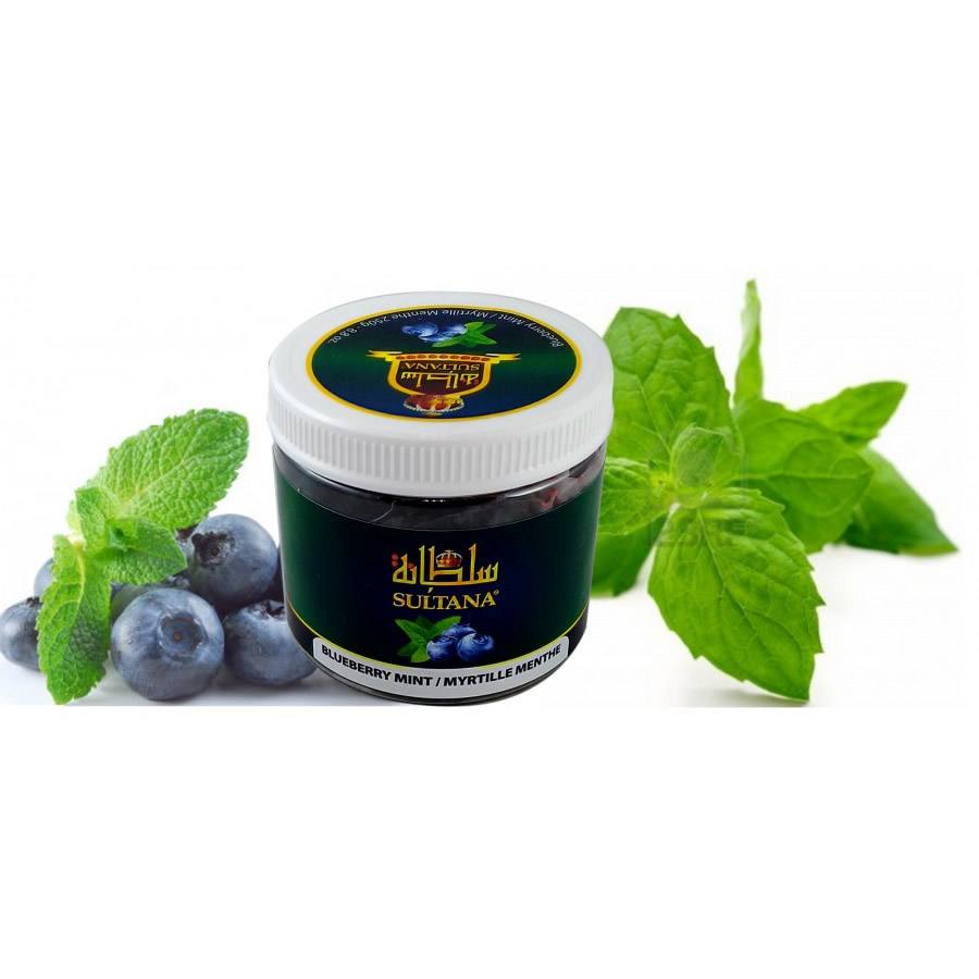 Sultana Herbal Molasses Blueberry Mint 250 g Chelax Canadian